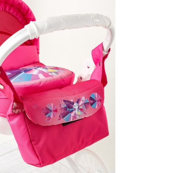 Коляска для куклы ADBOR LILY WHITE LW-04 Коляска для куклы ADBOR LILY WHITE LW-04
