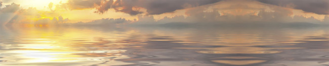 АБС. "Водные просторы"  3000*600*1,5мм