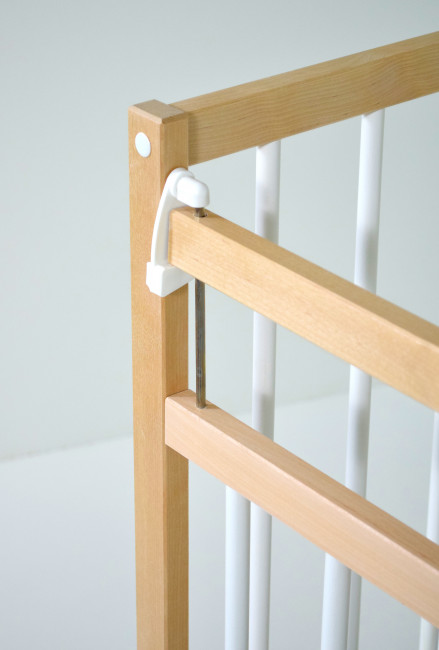 Детская кроватка MALIKA «Melisa-3» маятник продольный, белый Детская кроватка MALIKA «Melisa-3» маятник продольный, белый